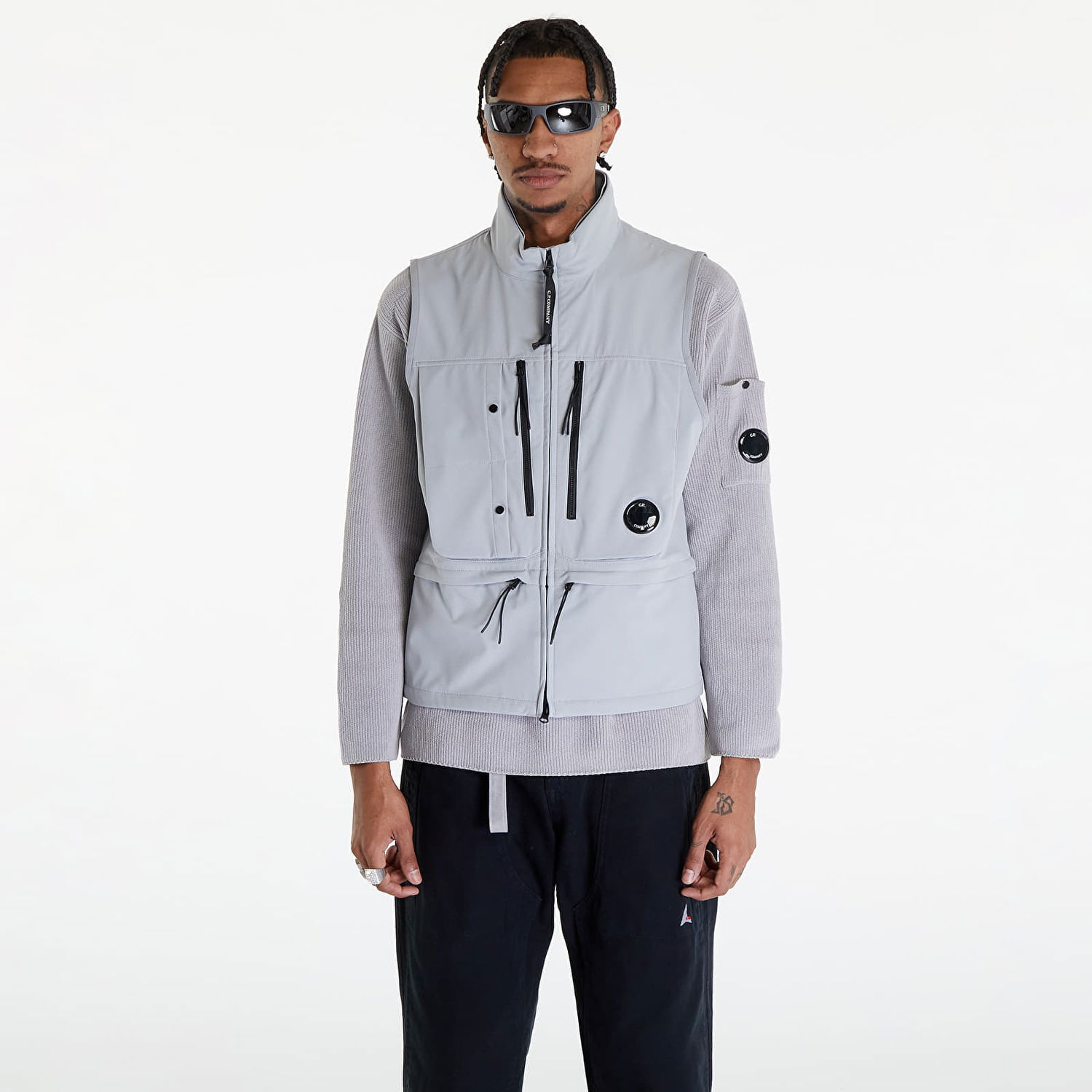 Жилет C.P. Company Vest Drizzle Grey Сірий | 16CMOW105A005968A-913, 0