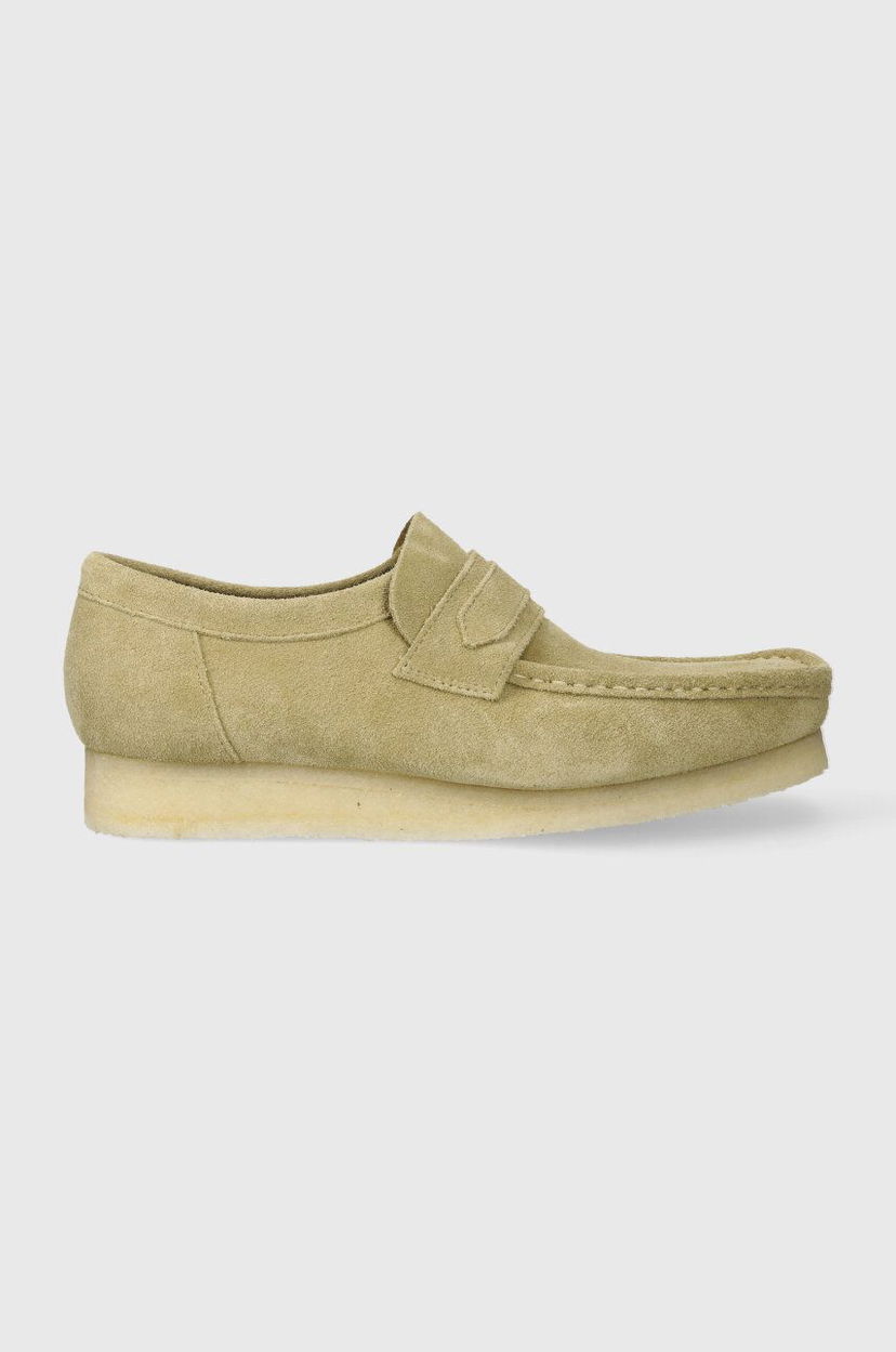 Кросівки та взуття Clarks Clarks Originals Wallabee Loafer бежевий | 26172504
