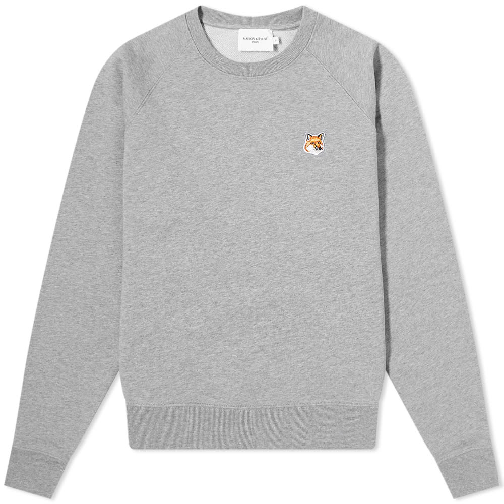 Світшоти MAISON KITSUNÉ Fox Head Patch Adjusted Sweat Сірий | AW00303KM0001-H150, 0