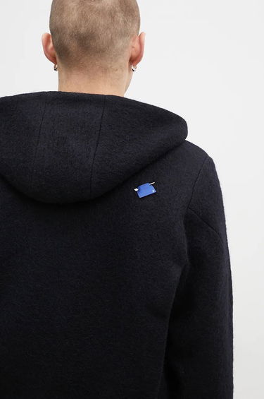 Світшоти ADER ERROR Oversize Wool Blend Cropped Hoodie чорний | BN01FWJK1301BK, 5