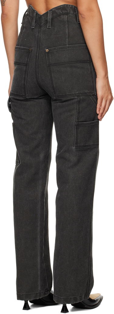 Джинси We11done We11done Heart Work Trousers чорний | WD-PT3-24-280-W-BK, 2