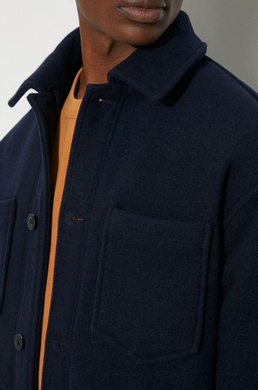 Куртка Samsoe Samsoe Samsoe Samsoe Wool Jacket темно-синій | M23300101, 5
