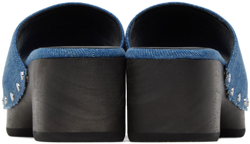 Одяг rag & bone rag & bone Mara Denim Clogs Синій | WFF23PF015SA15, 1