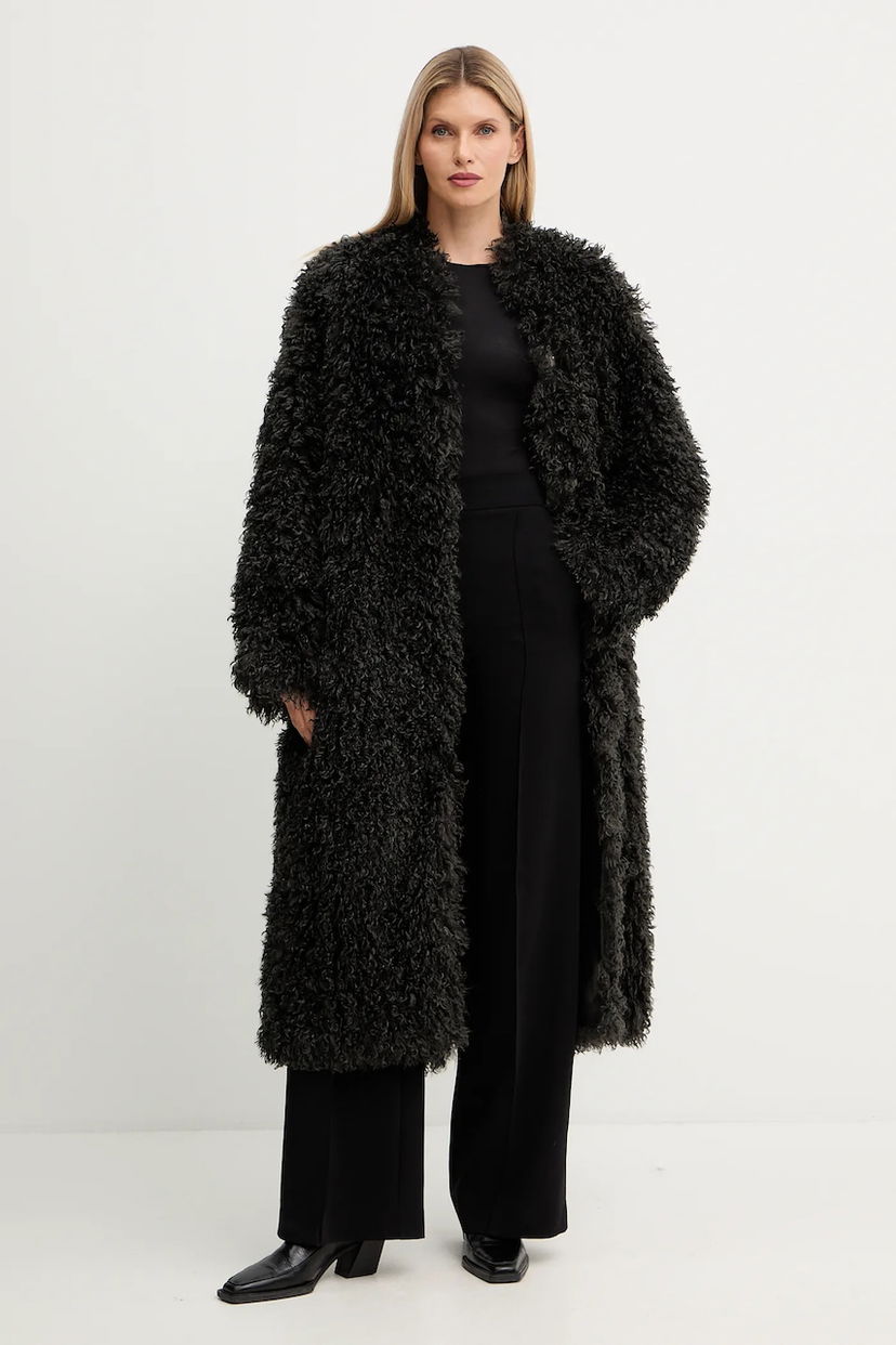 Пальто STAND STUDIO Stand Studio Carolina Faux Fur Coat чорний | 66577.9422