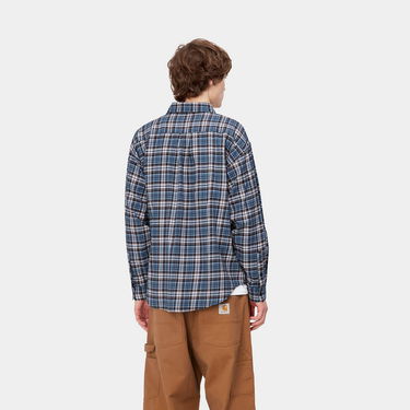 Сорочка Carhartt WIP L/S Yuma Shirt Синій | I031362_1EH_XX, 3