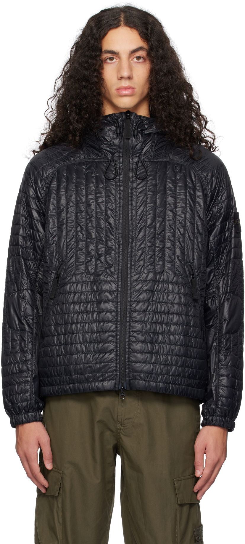 Пуховик Stone Island Stone Island Pertex Quantum PrimaLoft Insulated Jacket чорний | 811543232