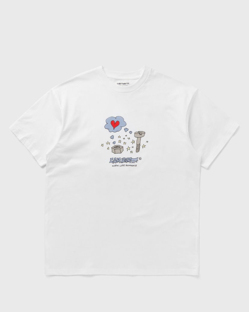 Футболка Carhartt WIP Work Life Romance Graphic T-Shirt білий | I035201-02.XX