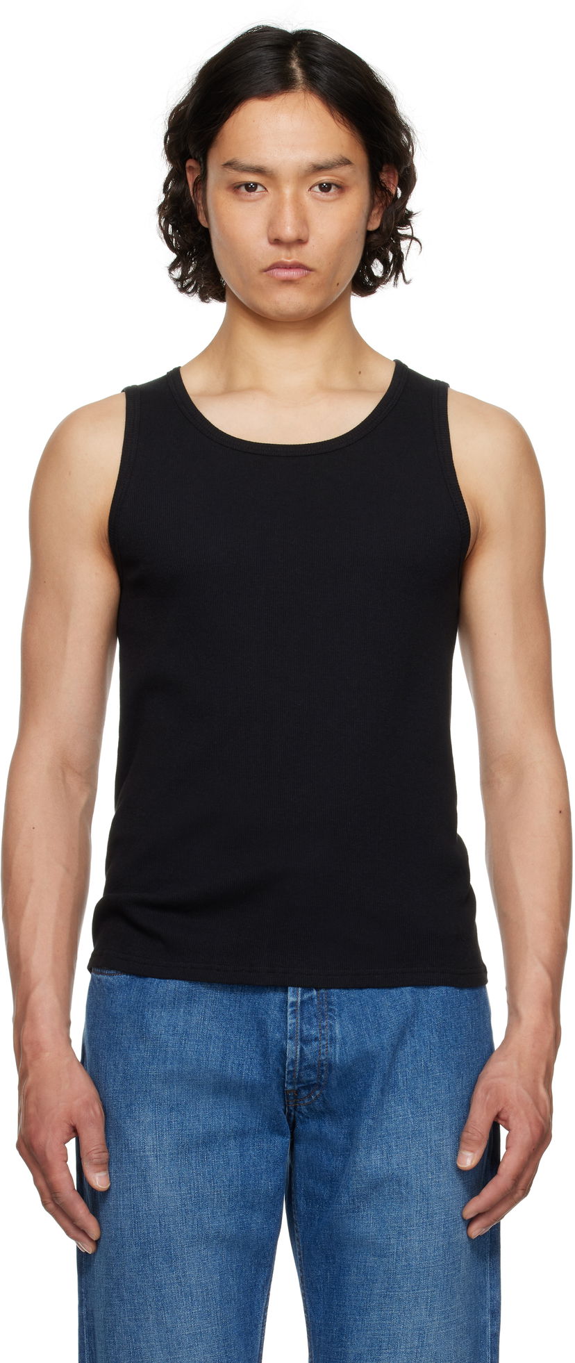 Безрукавка The Row The Row Solstice Tank Top чорний | 910-K635