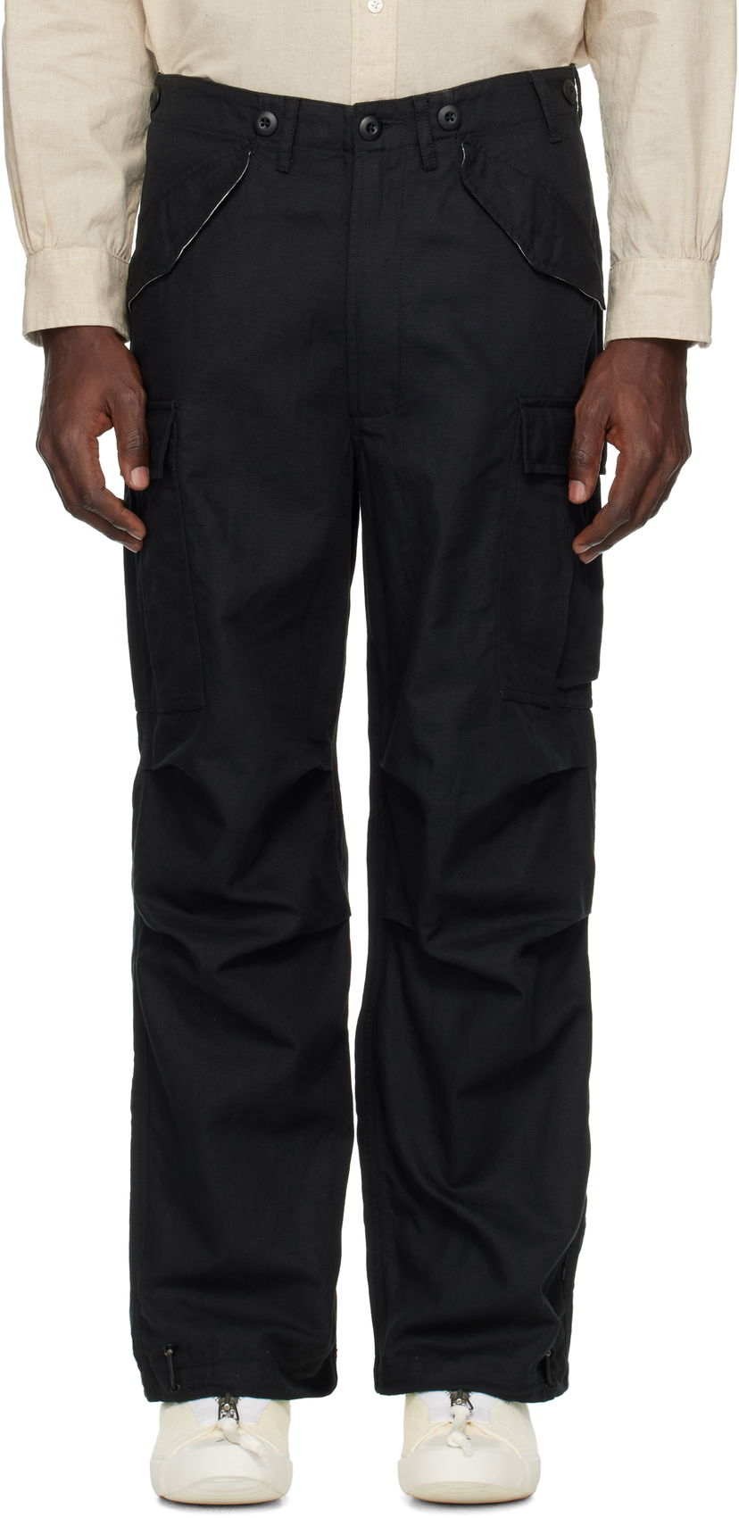 Штани карго Maharishi Maharishi Hemp M65 Cargo Pants чорний | 6120