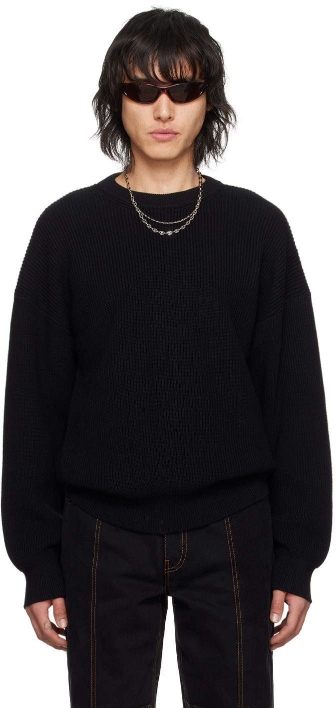 Cветр Marine Serre Core Sweater чорний | MTK006 CKNI0516