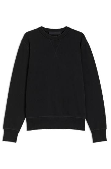 Cветр BOSS BECKHAM x BOSS Cotton Terry Sweatshirt чорний | 50549248