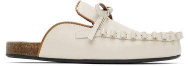 Одяг JW Anderson JW Anderson Ruffle Slip-on Loafers білий | LF0068-LA0323, 0