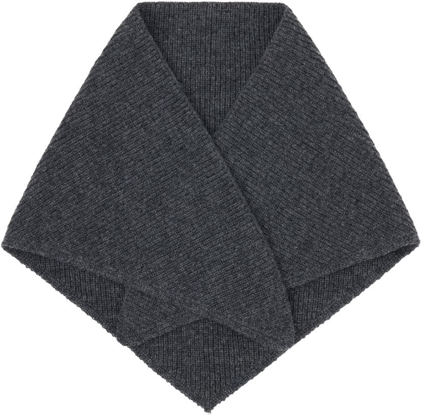 Шарф &Daughter &Daughter Fionn Cashmere Foulard Scarf Сірий | HKN03925