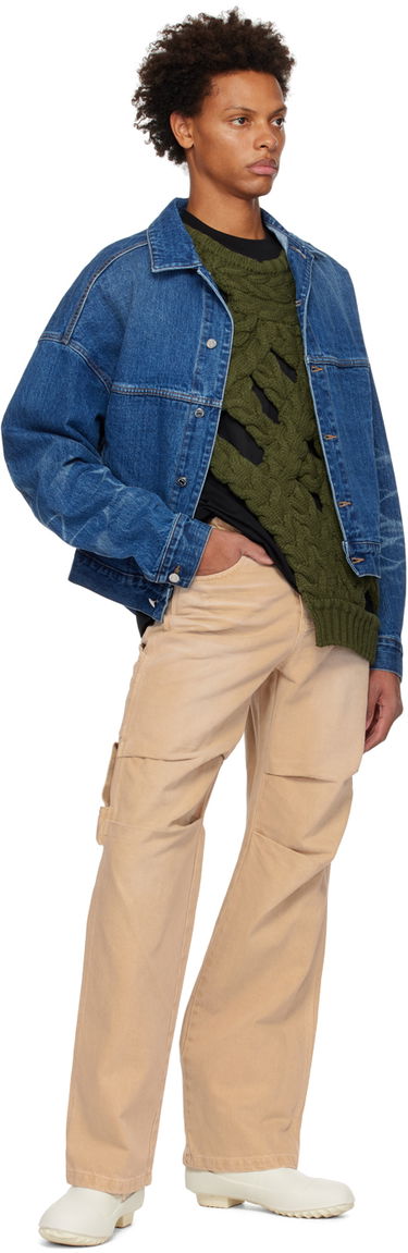 Куртка We11done We11done Printed Denim Jacket Синій | WD-DJ3-22-376-U-BL, 3