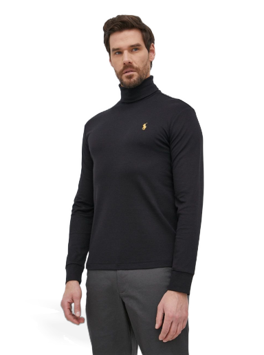 Світшоти Polo by Ralph Lauren Roll Neck Cotton Sweatshirt чорний | 710853205001