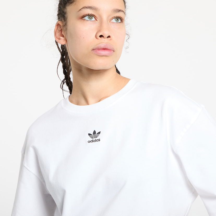 Футболка adidas Originals Essentials Boyfriend Tee білий | JC8967