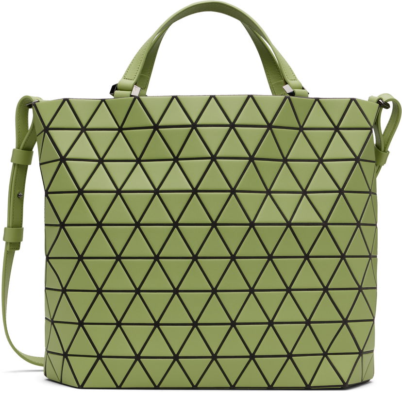 сумка-тоут BAO BAO ISSEY MIYAKE BAO BAO Crystal Matte Geometric Tote Bag Зелений | BB58AG311