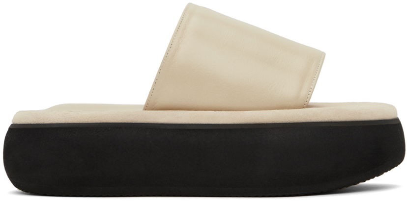 Догляд за взуттям OSOI OSOI Boat Padded Slides бежевий | 21FS030-14-02