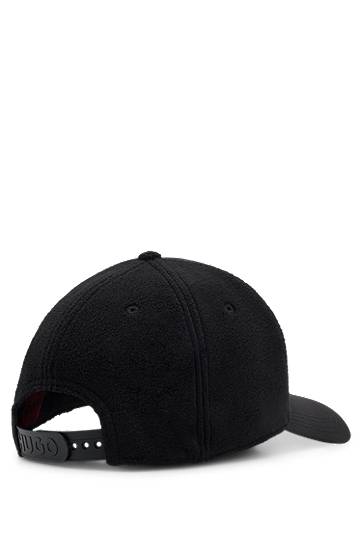 Кепка BOSS HUGO Fleece Cap with Embroidered Logo чорний | 50550600, 1