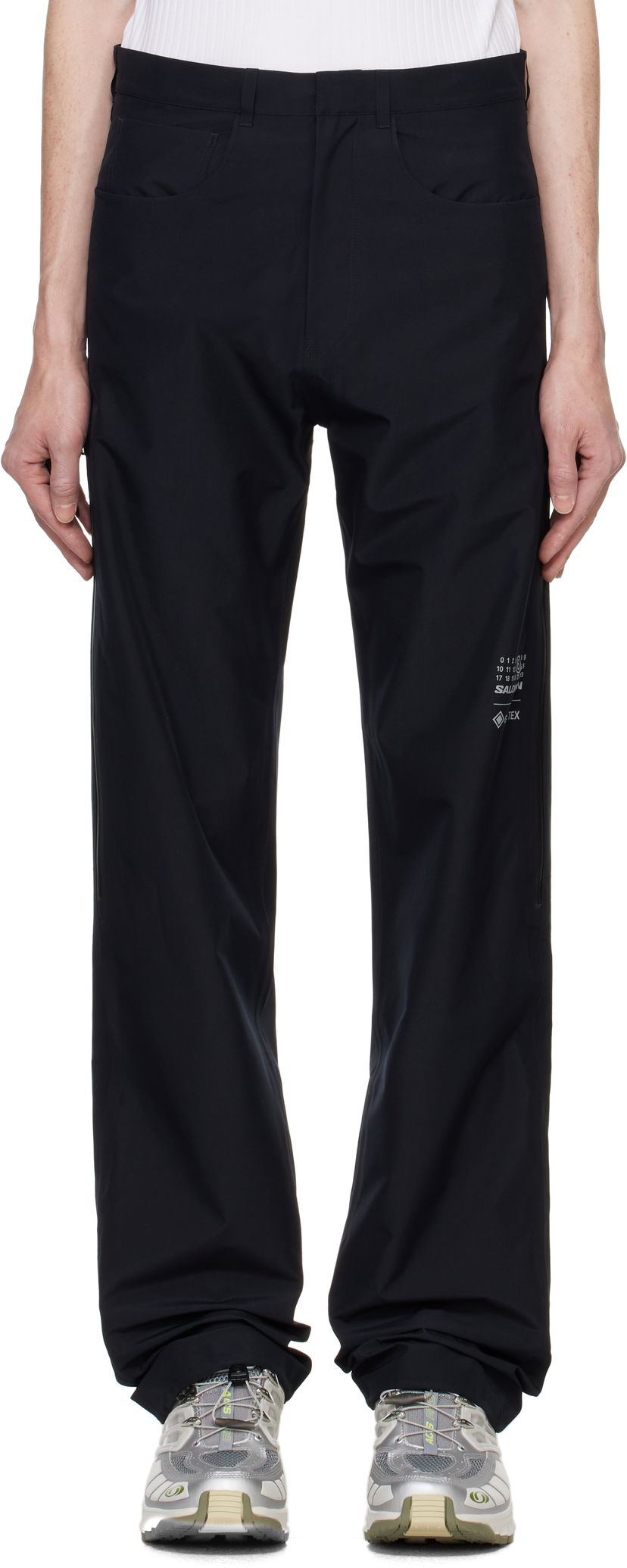 Штани Maison Margiela Taffeta Trousers чорний | SH0LA0013 M35200