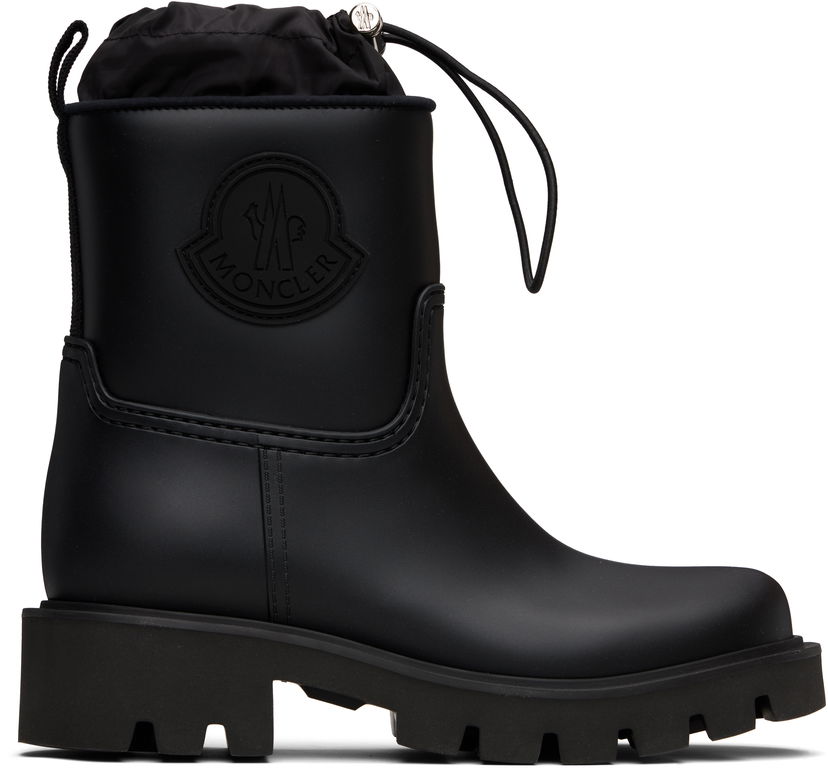 Дощовик Moncler Moncler Kickstream Rain Boots чорний | K209B4G00200M4522