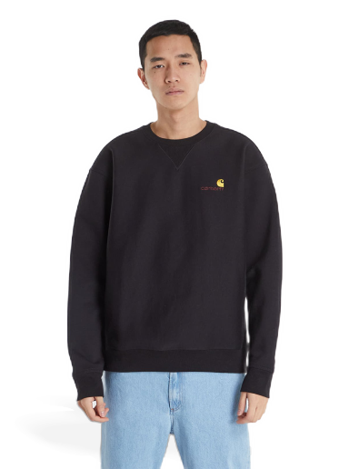 Світшоти Carhartt WIP American Script чорний | I025475.89XX