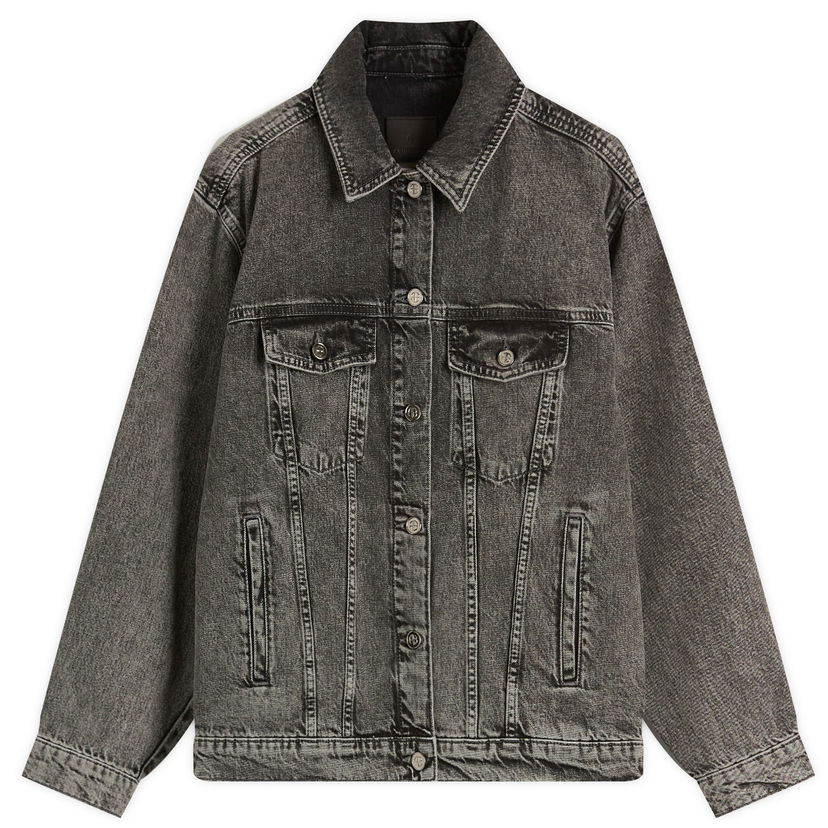 Куртка Anine Bing Anine Bing Rory Denim Jacket, Size Medium Сірий | A-01-10878-WHG6