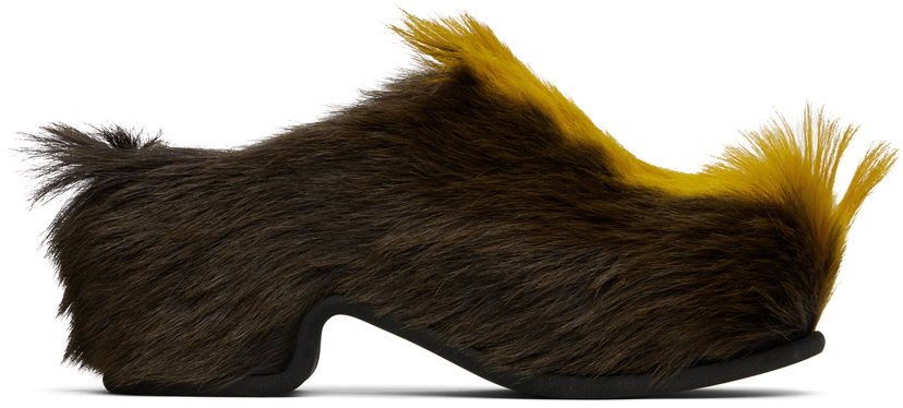 Одяг Dries Van Noten Dries Van Noten Platform Clogs Коричневий | MS251-1581