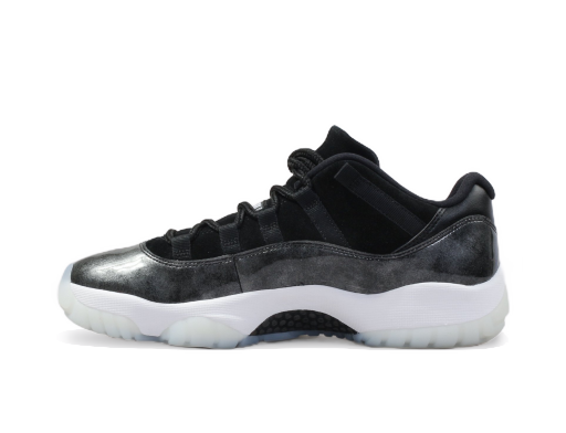 Кросівки та взуття Jordan Air Jordan 11 Retro Low "Barons" чорний | 528895-010