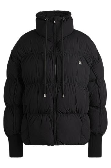 Пуховик BOSS Water-Repellent Puffer Jacket чорний | 50521363