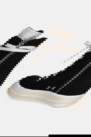 Кросівки та взуття Rick Owens Rick Owens DRKSHDW Vegan High-Top чорний | DU02E7807.DOEM8, 2