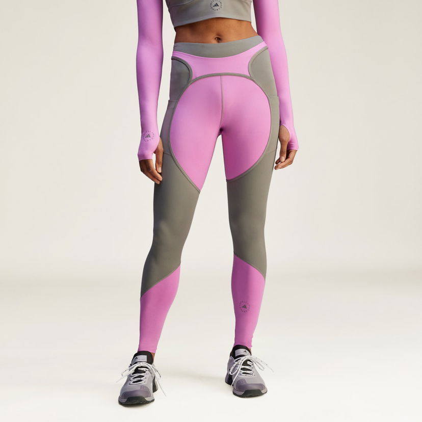 Легінси adidas Performance adidas by Stella McCartney Two-Tone Leggings Рожевий | JI5247