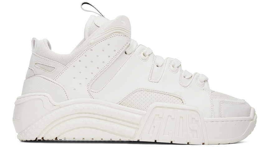 Кросівки та взуття GCDS Skate Sneakers білий | CC94M460002