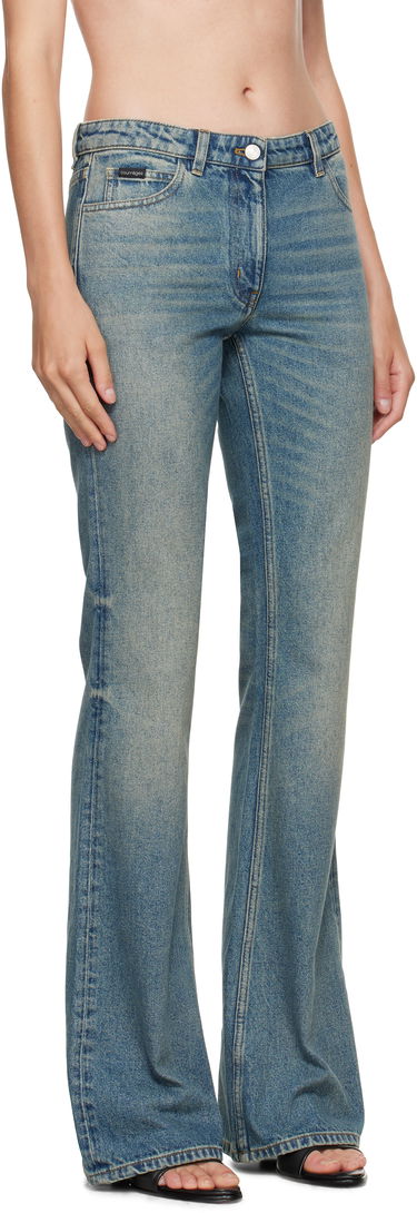 Джинси Courrèges Courrèges Bootcut Jeans Синій | VESDPA918DE0041, 1
