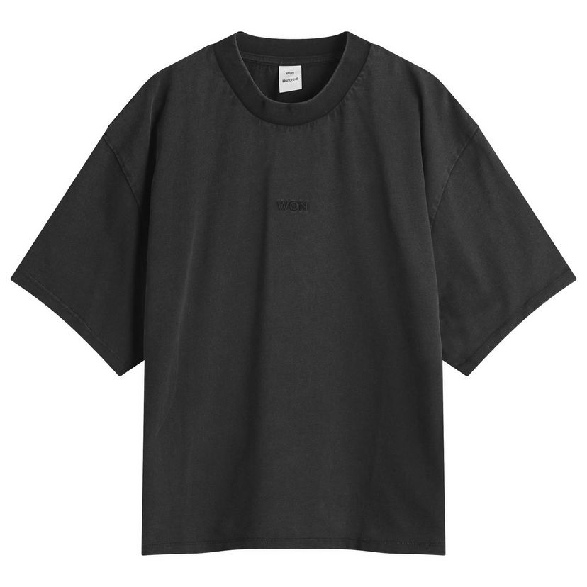 Кроп-топи Won Hundred Staff Boxy T-Shirt, Size Large чорний | 3728-12089