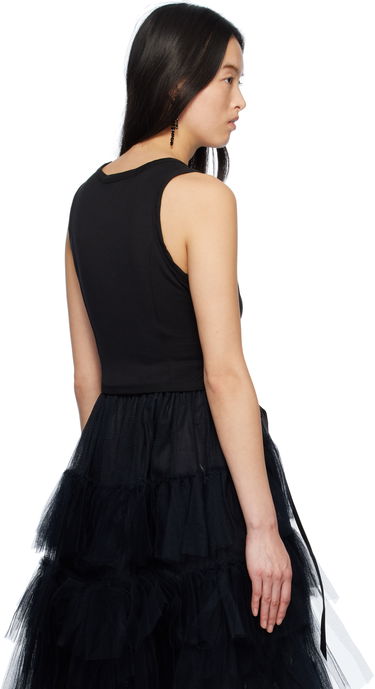 Безрукавка Simone Rocha Simone Rocha Bow Tail Tank Top чорний | 5222 0571, 2