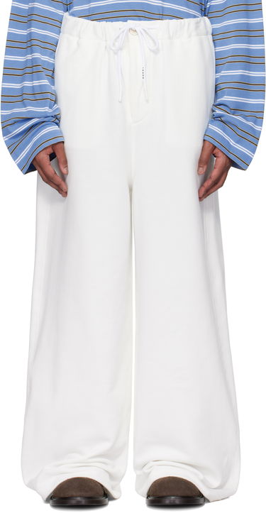 Спортивні штани Marni Marni Loopback Sweatpants білий | PJMU0070A0 UTC275, 0