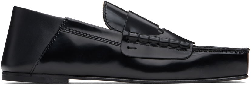 Кросівки та взуття Jacquemus La Casa 'Les Loafers Carré' Loafers чорний | 24H243FO147-4036