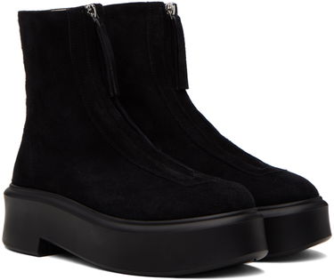 Одяг The Row The Row Zipped I Suede Boots чорний | F1144-L25, 3