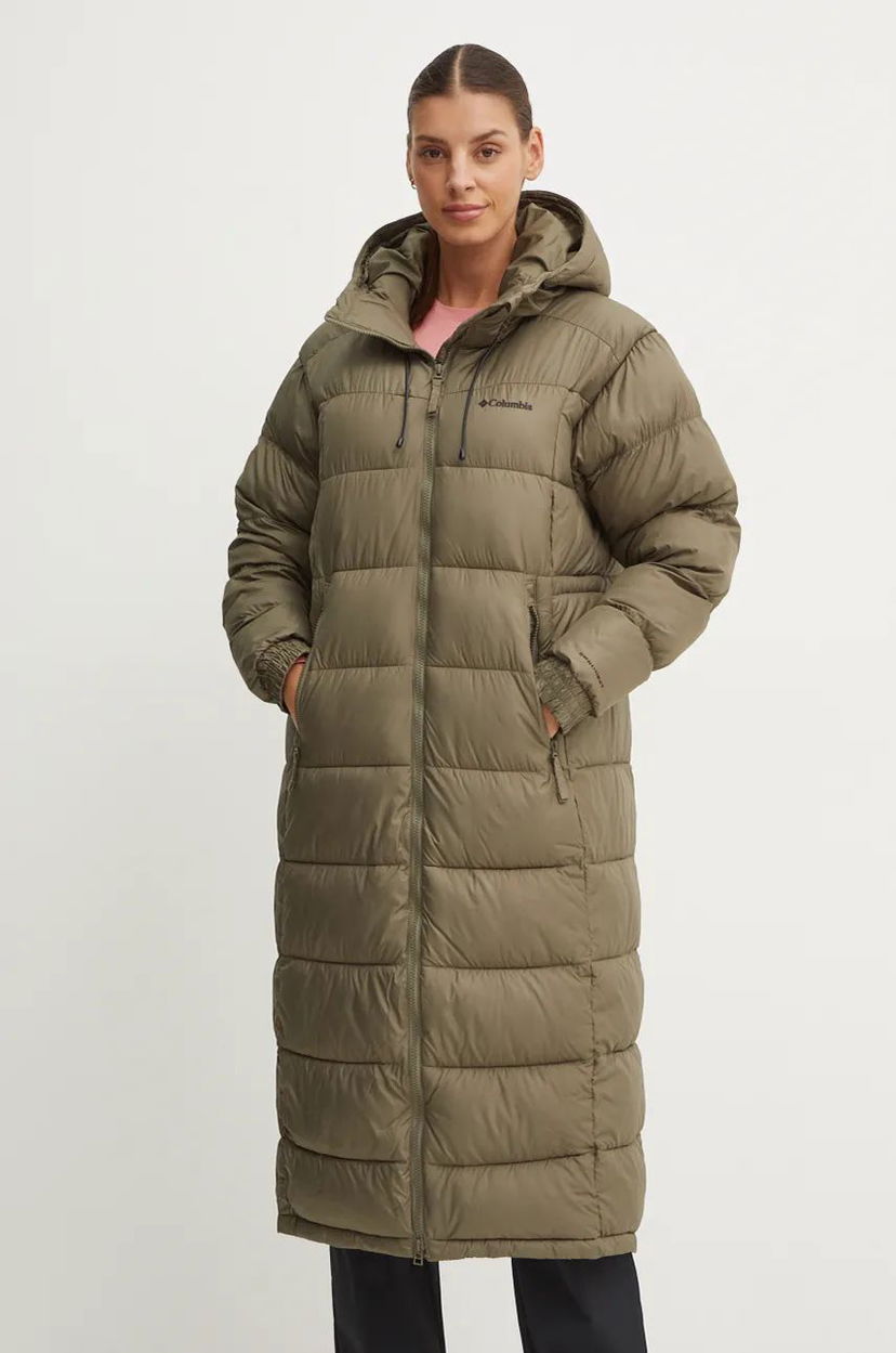 Пуховик Columbia Long Padded Winter Jacket Зелений | 2051351