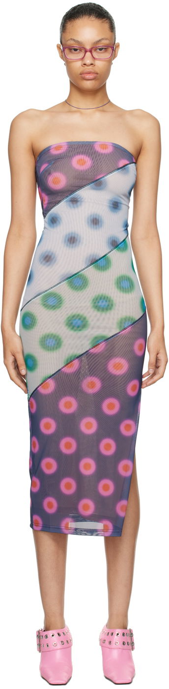 плаття Miaou Miaou Lila Midi Tube Dress Різнокольоровий | 5025PM1PDP