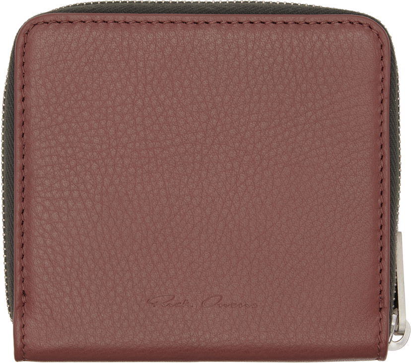 Гаманець Rick Owens Rick Owens Concordians Zipped Wallet Бордовий | RA02E0716 LCN