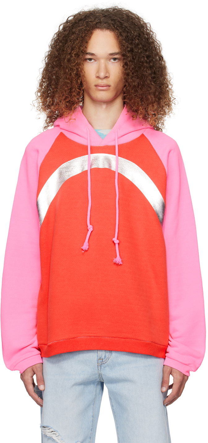 Світшоти ERL Rainbow Print Hoodie Червоний | ERL07T033