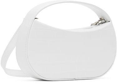 Сумочка Coperni Coperni Small Sound Swipe Croco Bag білий | COPBA72BIS838B, 2