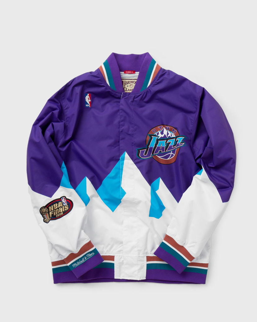 Куртка бомбер Mitchell & Ness NBA Authentic Warm Up Jacket 1997-98 Фіолетовий | AWJKAC19040-UJARTPR97