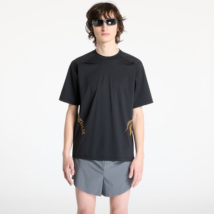 Футболка Reebok Run Tee чорний | RMVA005C99FAB0011009