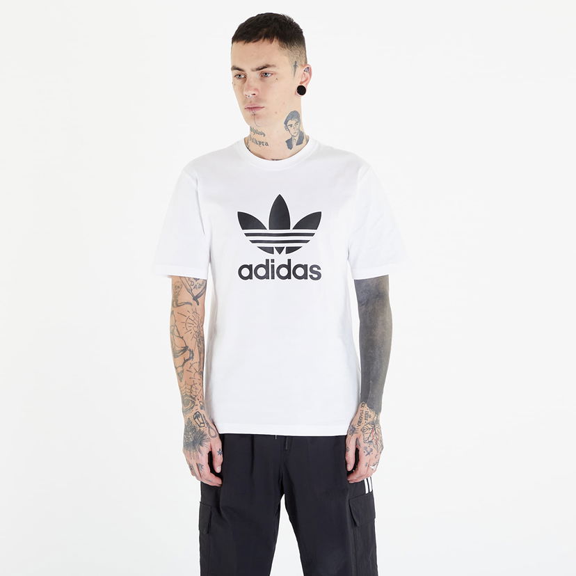 Футболка adidas Originals Men's adidas Trefoil білий | IV5353