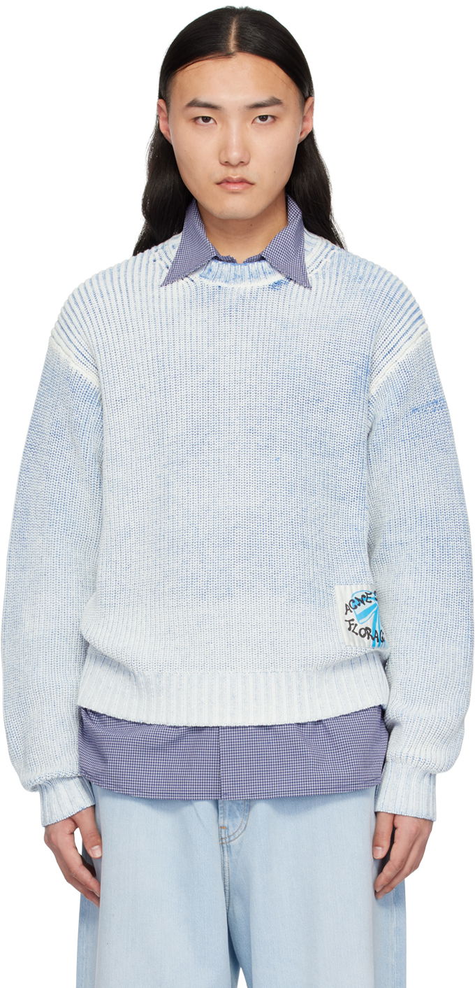 Cветр Acne Studios Patch Sweater Синій | B60322-