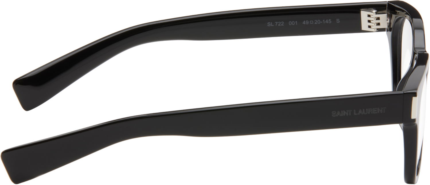 Сонцезахисні окуляри Saint Laurent Square Frame Glasses SL 722 чорний | SL 722-001, 1