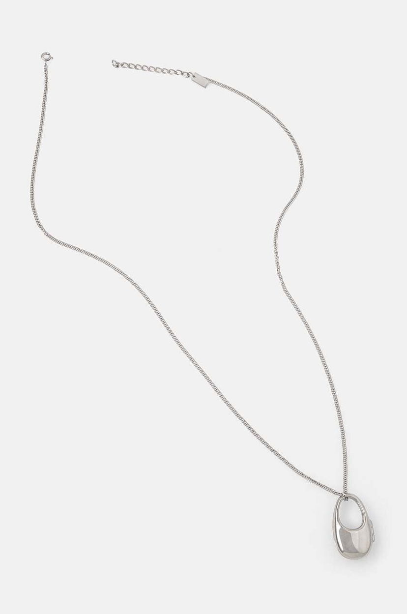 Кольє Coperni Silver-Tone Pendant Necklace Металік | COPBI12725